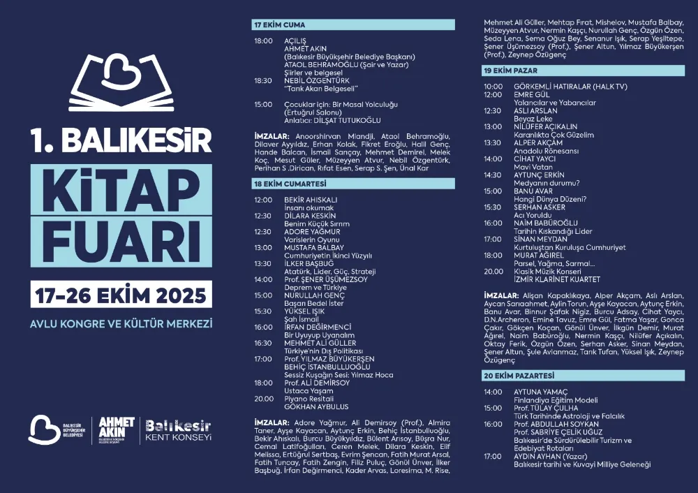 1.Balıkesir Kitap Fuarı