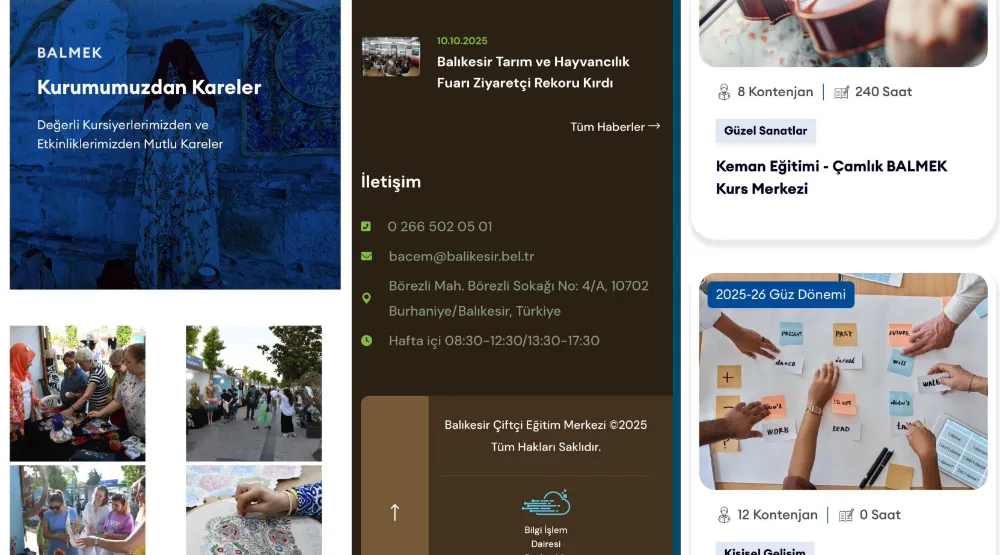 Balıkesir Büyükşehir Belediyesi çevrimiçi platformlarını yeniliyor