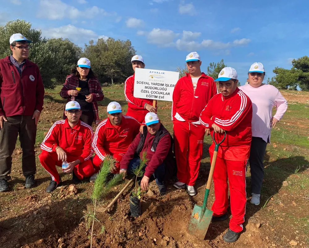 Ayvalık’ta Özel Bireylerden Anlamlı Dokunuş