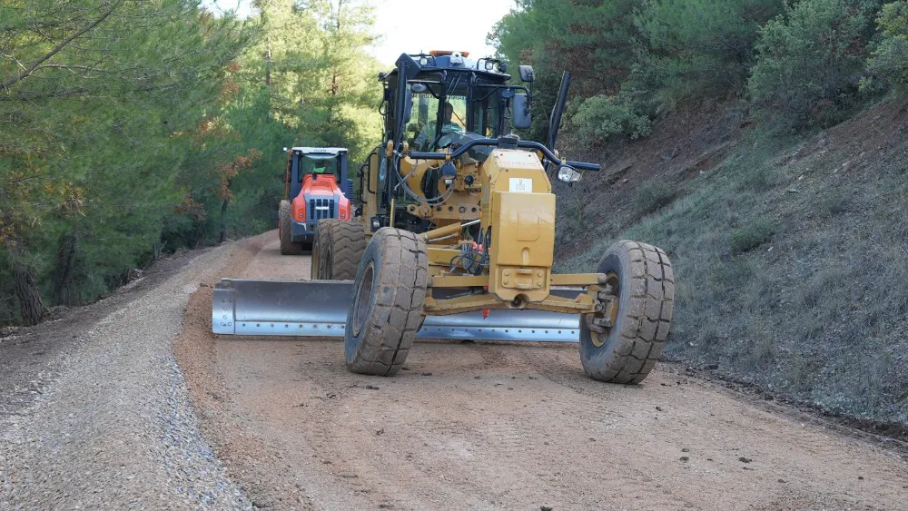 Büyükşehir kırsal mahalle yollarını asfalta kavuşturuyor